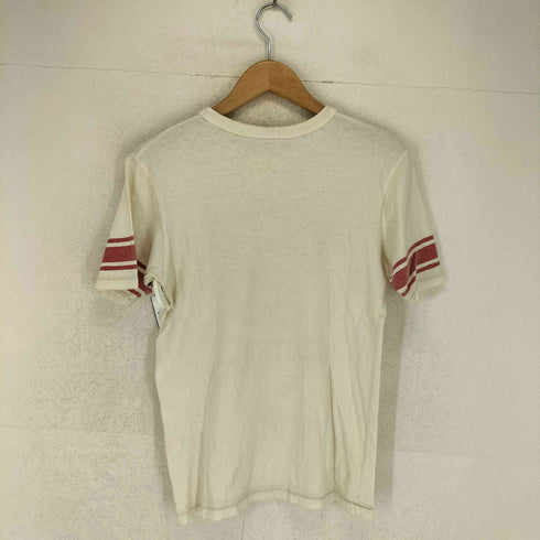 ウエス UES LAPPER WEAT FOOTBALL フロントプリントクルーネックTシャツ メンズ  1